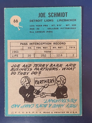 Tarjetas de fútbol americano Philadelphia 1964 completan el conjunto que elijas #1 - 98 - Imagen 131 de 195