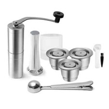 Refillable Coffee Capsule Tamper Coffee Pod C...