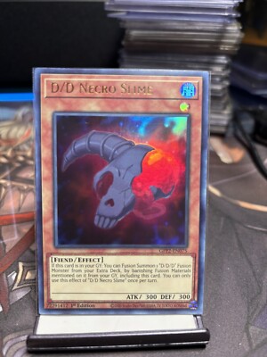 Yu-Gi-Oh! D/D Necro Slime 1st Ed. GFP2-EN075 Ultra Rare NM x1