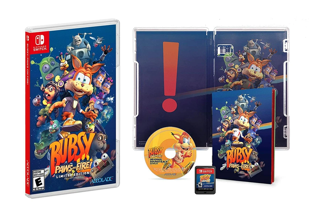 Bubsy paws on store fire switch review