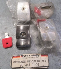 BMW Airhead Krauser Starlet Saddlebag Latch w Key NOS 90441100 #4