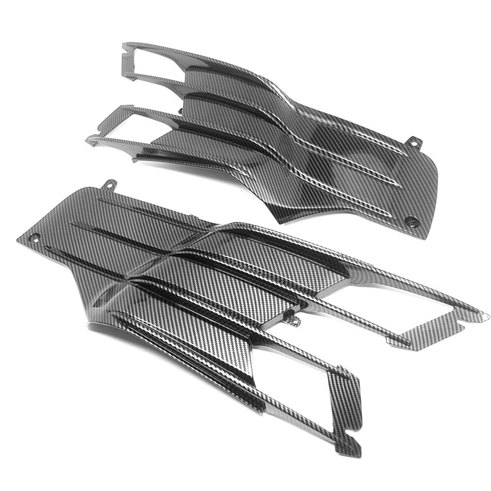 Carenado protector de rodilla de cubierta media del motor de fibra de carbono para Ninja ZX-14R 2012-2020 Foto 3 de 4