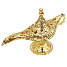 Aladdin Genie Lamp Vintage Legend Aladdin Magic Lamp Wishing Light Arabian Co...