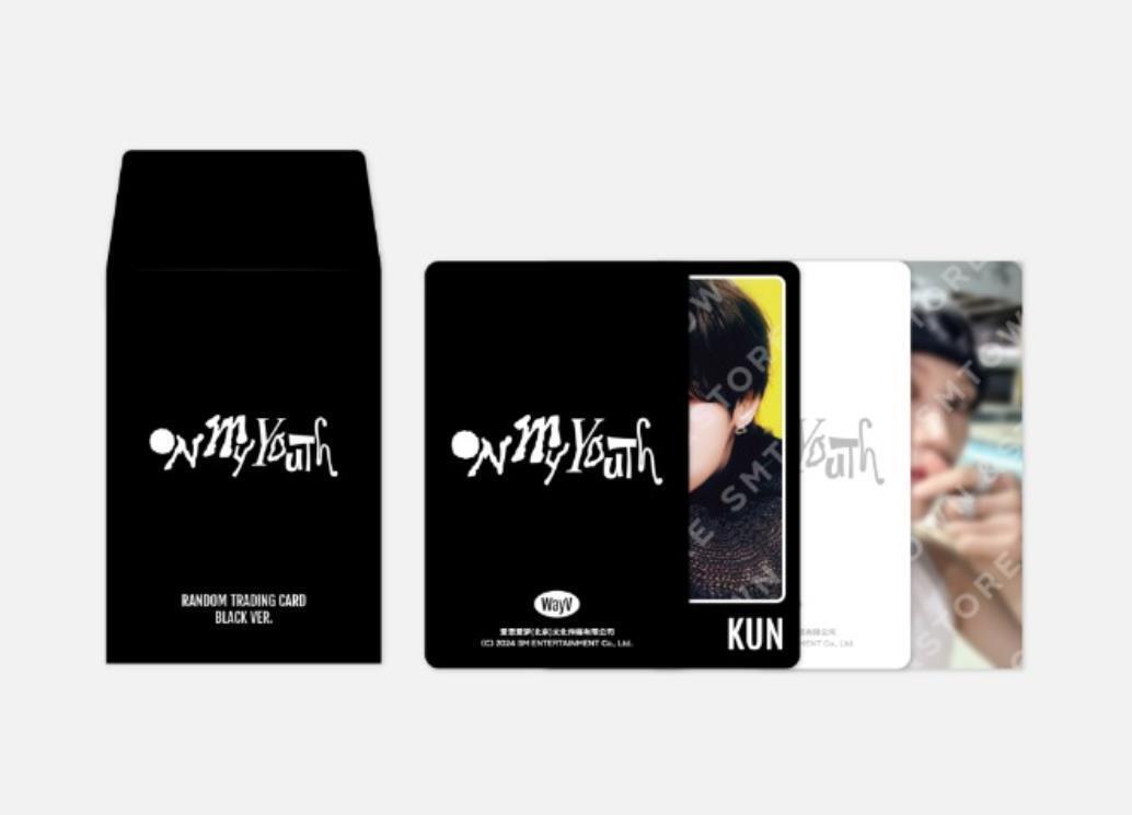 WayV On My Youth SMTOWN OFFICIAL MD GOODS PHOTOCARD RANDOM WayV On My Youth SMTOWN OFFICIAL MD GOODS PHOTOCARD RANDOM