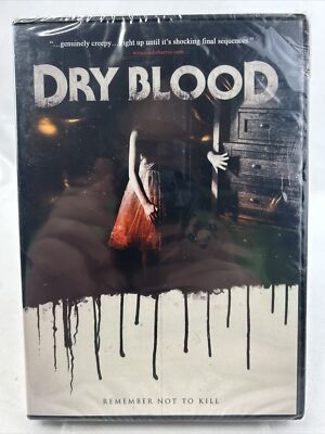 DRY BLOOD (DVD, 2017) Indie Horror Dread Central Epic Pictures NIB NEW SEALED