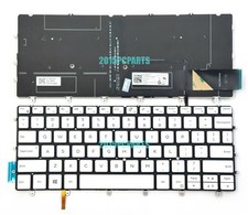 New for Dell XPS 13 9370 13 9380 13-9370 13-9380 Keyboard Backlit US White