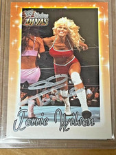 TORRIE WILSON SIGNED WRESTLING CARD