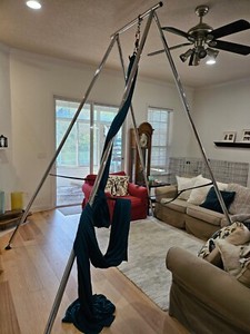 Yoga Sling Inversion Stand. Aerial Yoga Silks LOCAL PICKUP ONLY. Jax, FL & S. C
