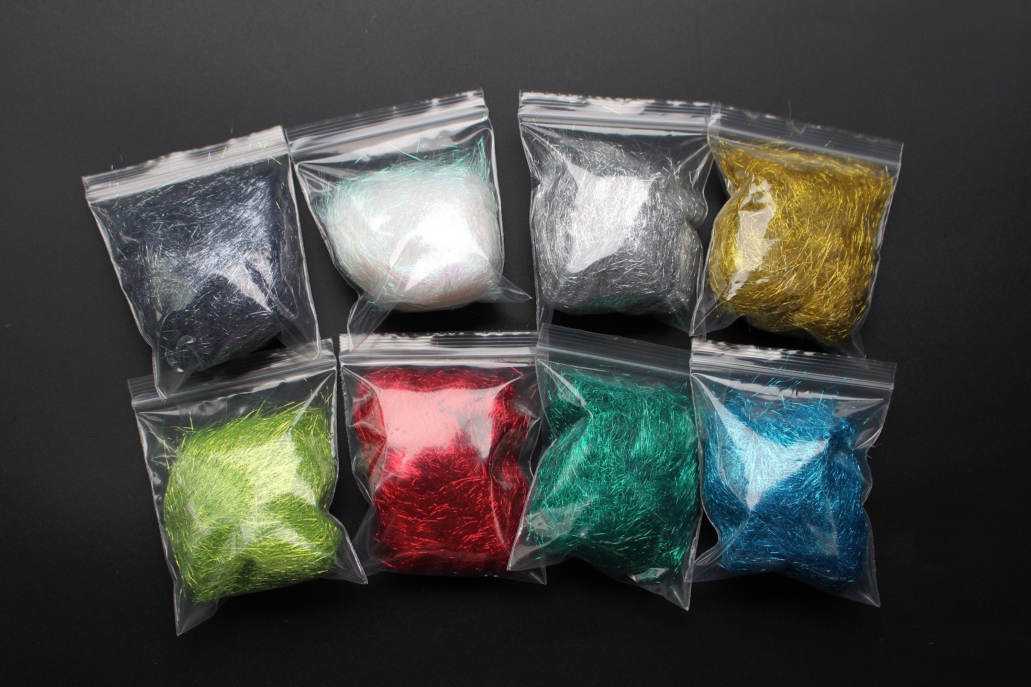 Tigofly ICE DUBBING - Filo Per Mosche Da Trota E Ninfa - 16 Colori Brillanti (2g Per Confezione) - Foto 8