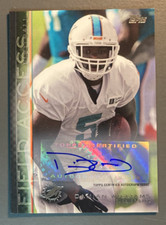 DAMIEN WILLIAMS 2015 TOPPS NFL FIELD ACCESS ROOKIE AUTOGRAPH