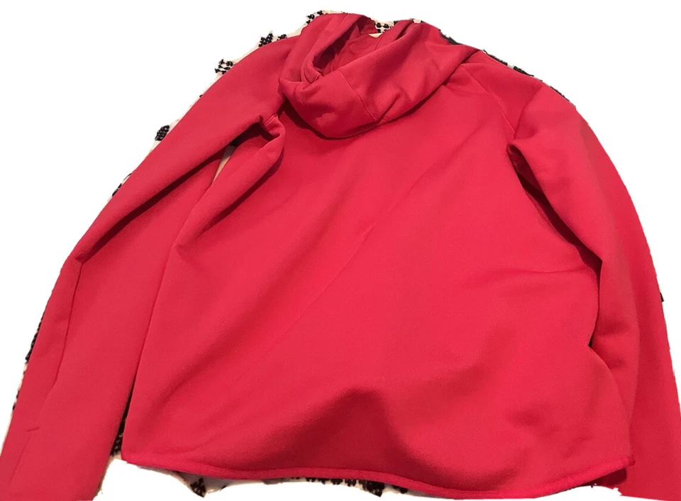 Sudadera con capucha rosa Uner Armour para mujer talla grande  Foto 3 de 4