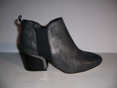 Latigo Pascal Women's Black Leather Booties Ankle Boots Size 6M NEW!
