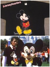 NEW VINTAGE 80's MICKEY MOUSE CALIFORNIA SHERRY'S BEST DISNEY SHIRT XL OG 