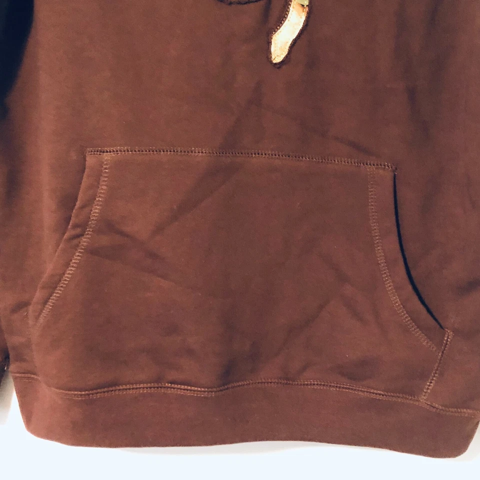 Browning Buckmark Brown Sweatshirt Hoodie Mossy Oak Womens Sz M Camo Accents NWT - Image 4 of 4