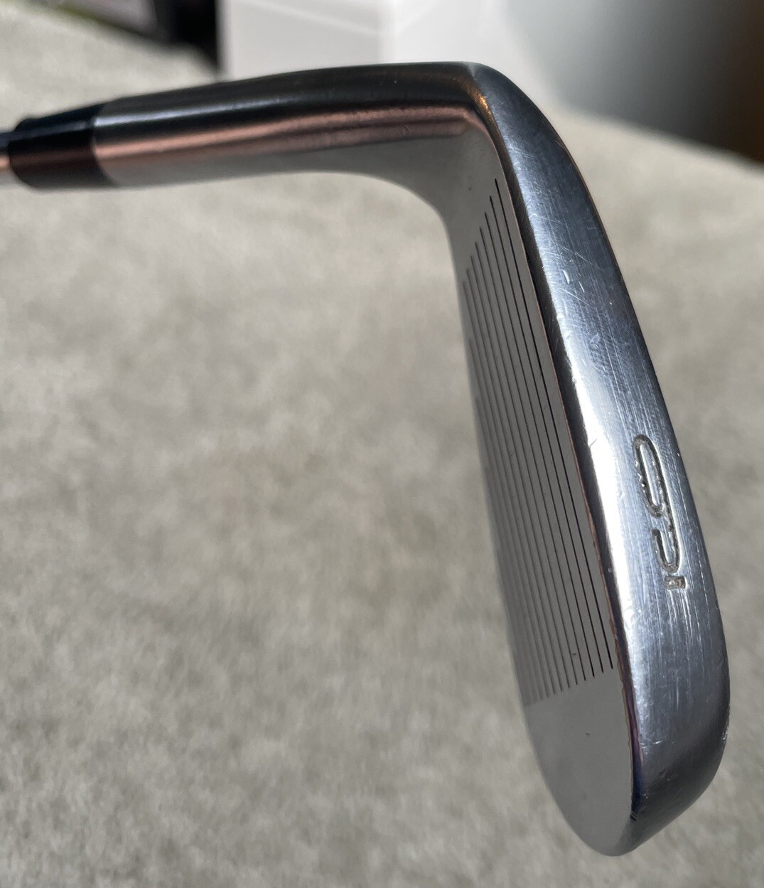 KZG Muscle Back Blades Iron Set (5PW) Steel Stiff Flex Shafts