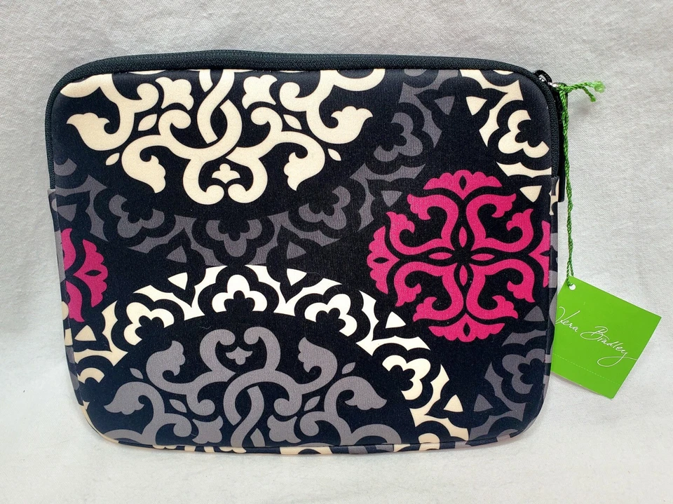 Vera Bradley Small Tablet Sleeve Case Cover Canterberry Magenta Neoprene - Image 3 of 4
