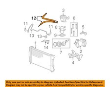 Chrysler Oem 98-99 Dakota Condenser Compressor Lines-ac Line 5183839aa