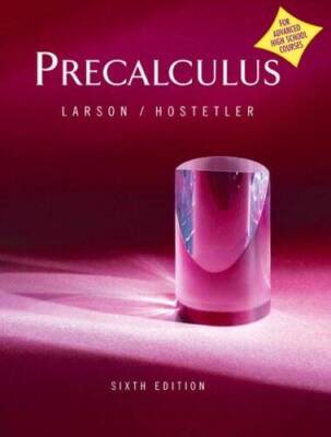 Precalculus, 6th Edition - Hardcover By Larson, Ron - GOOD