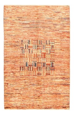 Traditional Red Hand-knotted Oriental Carpet 3'10'' x 6'1'' Wool Area Rug
