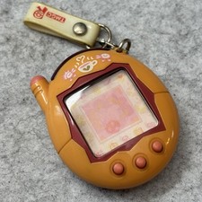 Vintage Tamagotchi Plus 2004 Orange Yellow Japan BANDAI Used - New Bat