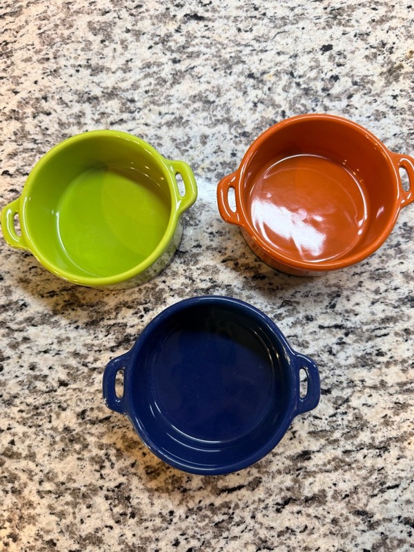 Bobby Flay Set 3 Ramakins 8oz each