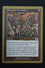 Magic The Gathering MTG PHYREXIAN PROCESSOR WCD 2000: Jon Finkel LP Played