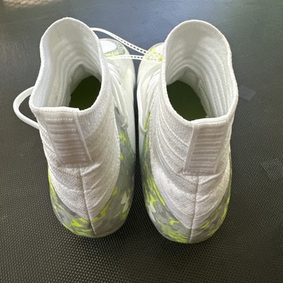 Under Armour Highlight LAX MC Men\'s 8 White Grey Green Camo Cleats 3028659 Size 6 - Under Armour Highlight LAX MC White Grey Green Camo  main image 2