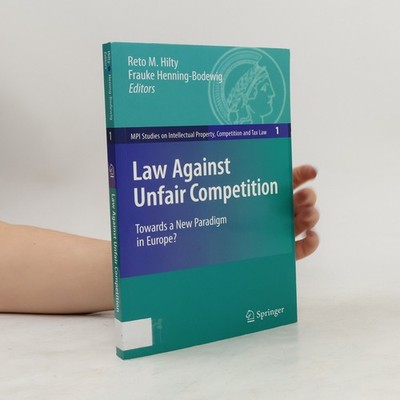 MPI Studies on Intellectual Property, Competition and Tax Law - 1: Law...