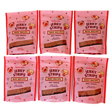 6 Packs Trader Joe's Beef Recipe Jerky Strips Dog Treats