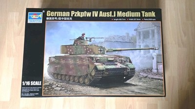 German Pzkpfw  IV Ausf. J Medium Tank Trumpeter 1/16 NEU / OVP