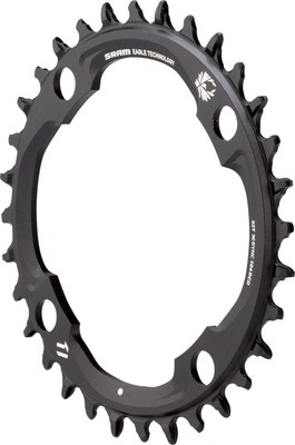 SRAM X-Sync 2 Eagle Chainring 32t 104 BCD 11/12-Speed Aluminum Black Road MTB