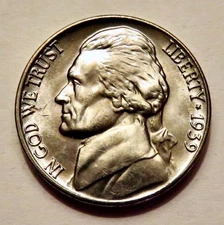 1939-P Jefferson nickel *BU / MS*