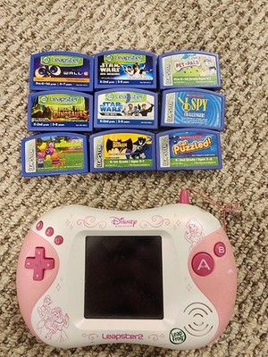 LeapFrog Leapster 2 Disney Princess with games working