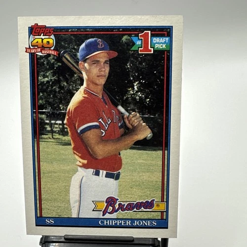 1991 Topps - Chipper Jones #333 (RC)