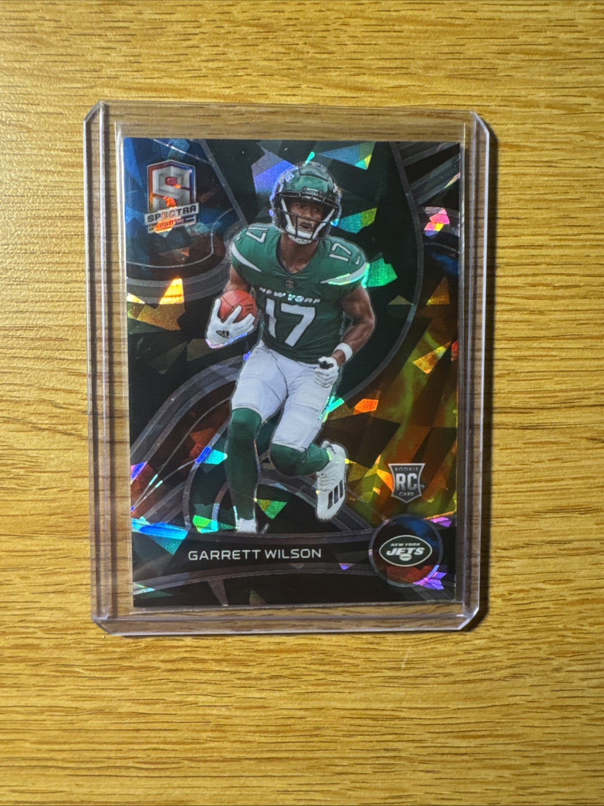 2022 Panini Spectra - Rookies Garrett Wilson #145 Astral Prizm /40 (RC)