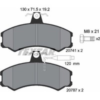 Textar 2074101 Bremsbelagsatz FüR Fiat Peugeot Citroen VW Multicar C25 J5 L 80