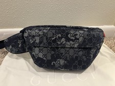 Gucci GG Denim Large Belt Bag