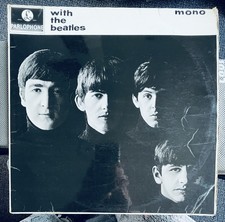 The Beatles With The Beatles,Very Early Press 447-7N/448-7N KT Mono VG/VG+