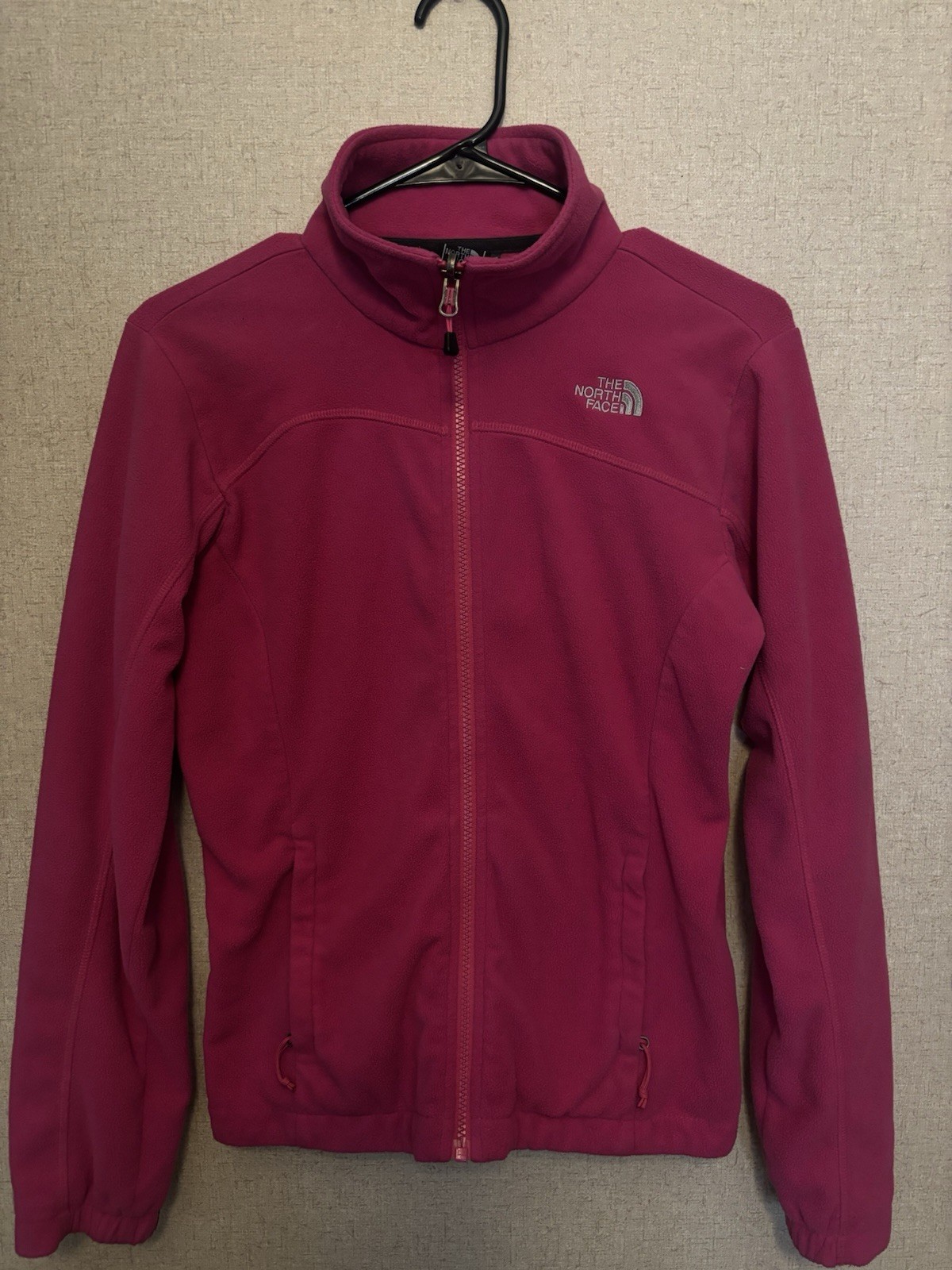The North Face Pink Zip Mid-Length Basic Jacket W… - image 1