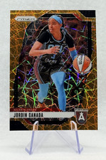 Jordin Canada 2024 Panini WNBA Prizm Orange Velocity #91 Atlanta Dream