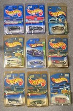 hot wheels treasure hunt cars lot of 9