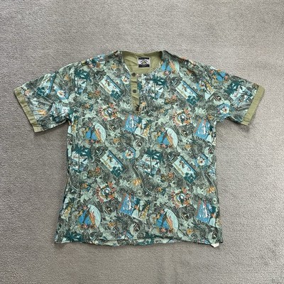 HAWAII Hemd Hawaiishirt Floral G L Magnum Rockabilly Hawaiianer Aloha 25805 Grün