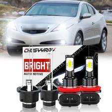 For Acura RL 2005 - 2012 HID Headlight  High/Low Beam Fog Light Bulb Combo