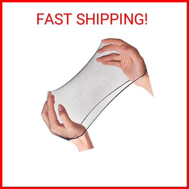Smilco Hair Net 100 Pcs, 20 Inches Hair Nets Elasticity Invisible Elastic Mesh f