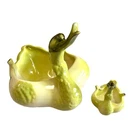 Vintage 1950s Hull Pottery 69 Goose Swan Duck Planter Candy Bowl USA Chartreuse