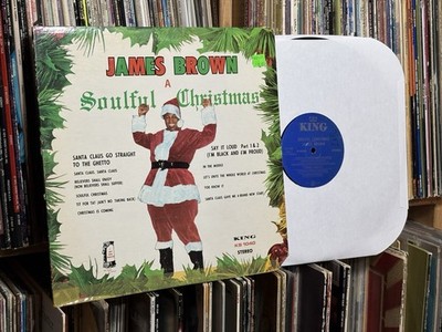 JAMES BROWN ''A Soulful Christmas'' 1968 King LP (1st press/14800 feed/VPI clean)