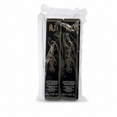 KVD Beauty Lightweight Full Coverage Concealer Tan 173 Cream Tube, 2 PACK