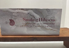 LA PREDIRE Smiling Hibiscus Matte Diamond Light Red Jewel Case