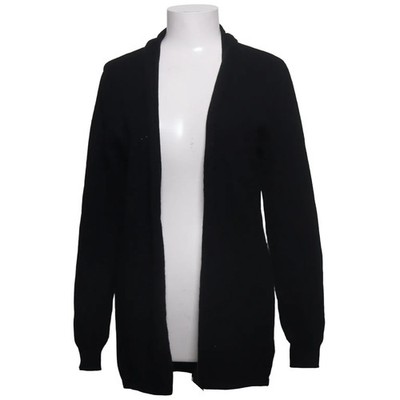 Soft Goat, Strickjacke, Damen, Größe: S, Schwarz, Kaschmir, Einfarbig #N1e