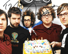 * MOTION CITY SOUNDTRACK * signed 8x10 photo * EVEN IF IT KILLS ME * COA *